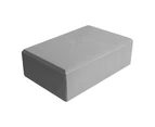 Yoga Block, Supportive Foam Soft Non-Slip Surface for Yoga, Pilates, Meditation - Grey