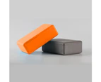 Yoga Block, Supportive Foam Soft Non-Slip Surface for Yoga, Pilates, Meditation - Orange