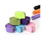 Yoga Strap Durable and Comfy Delicate Texture - Best for Daily Stretching, Physical Therapy, Fitness - Green