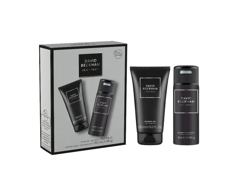 David Beckham Instinct Gift Set (150ml Deodorant/150mlShower Gel)