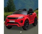 Land Rover Licensed Kids Electric Ride On Car Remote Control - Red