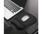 Gel Mouse Pad with Wrist Support Wrist Rests 9.45×8.07×0.2 Inches (2 Pack)