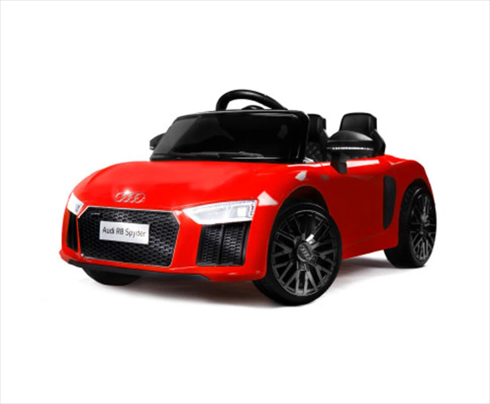 Rovo Kids Kids Ride-On Car Licensed AUDI R8 SPYDER Battery Electric Toy Remote 12V Red