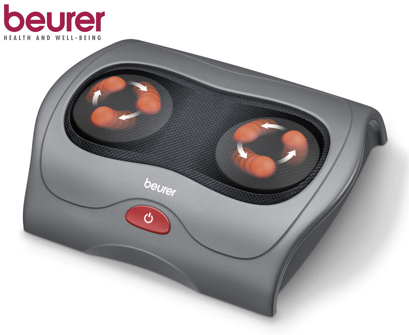 Beurer FM39 Electric Shiatsu Feet/Foot Massage/Massager w/ Heat Function Black