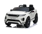 Licensed Land Rover Evoque 12V Electric Ride On car Kids ride on toy- White