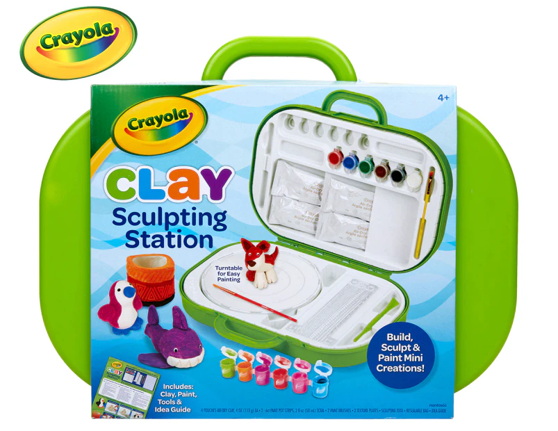 Crayola 14-Piece Clay Sculpting Station