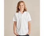 Target School Sports Mesh Polo T-shirt - White