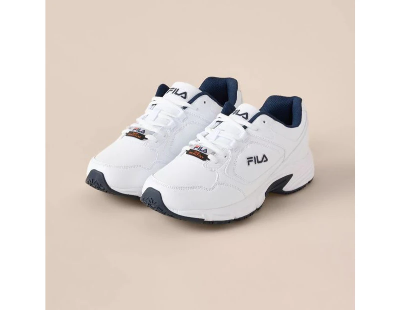 Mens white hotsell fila sneakers