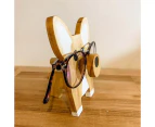 Eyeglasses Holder Eyes Glasses Display Stand Animal Wooden Eyeglasses Holder Home Decor - Style 2