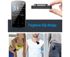 Mp3 Player Bluetooth 5.0 Sport 64Gb With 1.5" Tft Color Screen, Mini Music Player With Clip