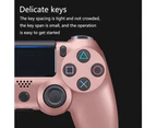 Wireless Game Controller Ps4 Controller Bluetooth Dual Head Head Handle Joystick Mando Game Pad For The Game Console 4-Rose gold