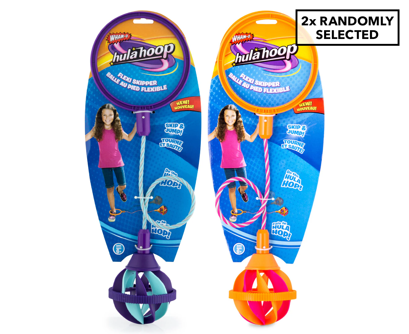 2 x Hula Hoop Flexi Skipper - Randomly Selected