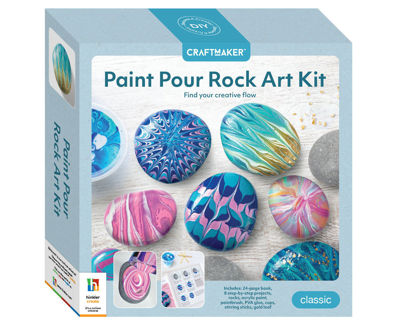 Ultimate Rock Painting Kit - Rock Painting - Art + Craft - Adults - Hinkler