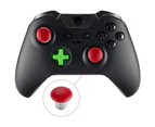 Swap Thumbstick Grips Replacement Parts Analog Joy Sticks for Xbox one ELITE，PS4 Controller Accessories-Red