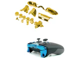 Full Buttons Kits for Xbox One/Elite Controller (3.5mm Port) with handle shell button RBLB Siamese button-Electroplated gold
