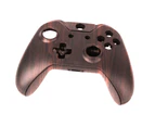 Complete Protection Case Housing Replacement Parts For Xbox One Wireless Controller Key Change-Wood grain