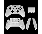 Complete Protection Case Housing Replacement Parts For Xbox One Wireless Controller Handle hemp surface protective shell-Transparent