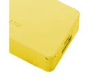 Centaurus Power Bank Box Universal Welding-free Portable 2 x 18650 Battery Mobile Charger DIY Case for Phone-Yellow