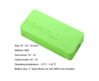 Centaurus Power Bank Box Universal Welding-free Portable 2 x 18650 Battery Mobile Charger DIY Case for Phone-Green