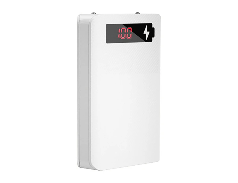 Centaurus L5 Power Bank Shell Solderless Detachable LED Digital Display 5x18650 Portable Charger Case for Smart Phone-White