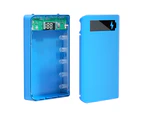 Centaurus L5 Power Bank Shell Solderless Detachable LED Digital Display 5x18650 Portable Charger Case for Smart Phone-Blue