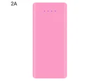 Centaurus Power Bank Case Detachable Solderless DIY 8x18650 Portable Charger Case for Smart Phone-Pink 2