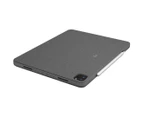Logitech Combo Touch Case for iPad Pro 12.9" (5th Gen) - Grey - Gray