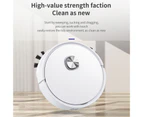 Automatic Sweeping Robot Powerful Mop Function Touch Control Strong Suction Robot Vacuum Cleaner Household Appliances - White