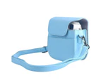 Camera PU Leather Bag Protective Cover Case Shell For Fujifilm Instax Mini 11 -Blue