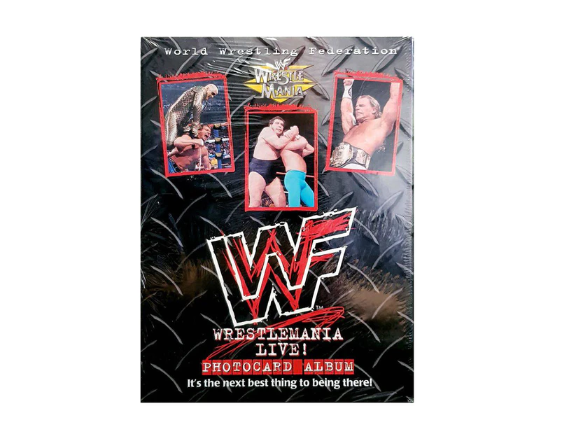 WWF Wrestlemania Live! Photocard Album