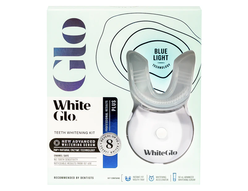 White Glo Blue Light Technology Plus Teeth Whitening Kit