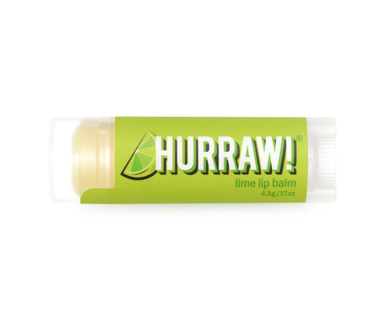 Hurraw! Organic Lip Balm Lime 4.8g