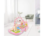 Baby Play Mat Music Experience Blanket Baby Play Mat Exercise Crawling Mat With Soft Play Bow And Piano Kick