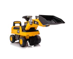 Cat Licenced Bulldozer Digger Foot To Floor Ride On Toy Truck