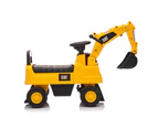 Cat Licenced Excavator Digger Foot To Floor Ride On Toy Truck