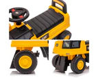 Cat Licenced Excavator Digger Foot To Floor Ride On Toy Truck