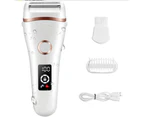 Women'S Electric Shaver Lady Shaver Usb Rechargeable Cordless Women'S Shaver Waterproof Wet/Dry Use