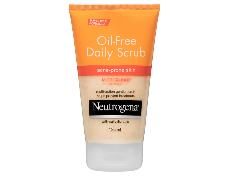 Neutrogena Oil-Free Daily Acne Facial Scrub 125mL