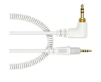 Pioneer Replacement Headphone Cable 1.2m Coiled (3.0m ext.) White for HDJ-S7-W Headphones