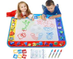 Water Drawing Mat Kids Doodle Mats Coloring Writing Board No Mess Toy for Kid Toddler Animal Educational Painting Pad Toys