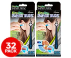 2 x Smart Budz Earwax Remover & Ear Cleaner - 16 Soft Tips