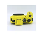 Soft Silicone Skin Waterproof Case Dustproof Cover Camera Bag For Canon EOSRP-Yellow