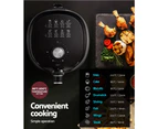 Devanti Air Fryer 2.5L Knob Fryers