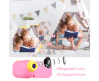 Kids Digital Video Camera Toys for Boys Girls 2 inch IPS Screen Camera Toddler Kids Girls Best Birthday Gift Toys with 32G SD Card-pink
