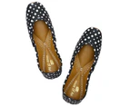 Midnight Polka Jutti - Genuine Leather Footwear