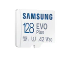 Samsung 128GB EVO Plus Micro SDXC Memory Card with Adaptor - 130MB/s