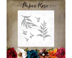 Paper Rose Dies - Gum Leaves 3 17508