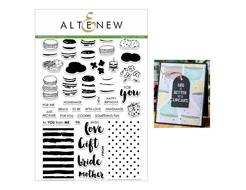 Altenew Clear Stamps - Handmade Tags ALT1604