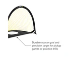 SKLZ Precision Portable Lightweight Soccer Training Pop-Up Target Two-Sided Goal