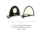 SKLZ Precision Portable Lightweight Soccer Training Pop-Up Target Two-Sided Goal